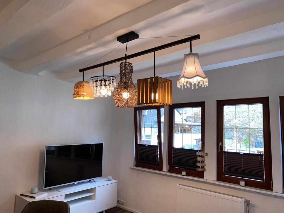 Schoene Ferienwohnung Burgruine Fachwerkhaus 巴哈拉赫 外观 照片