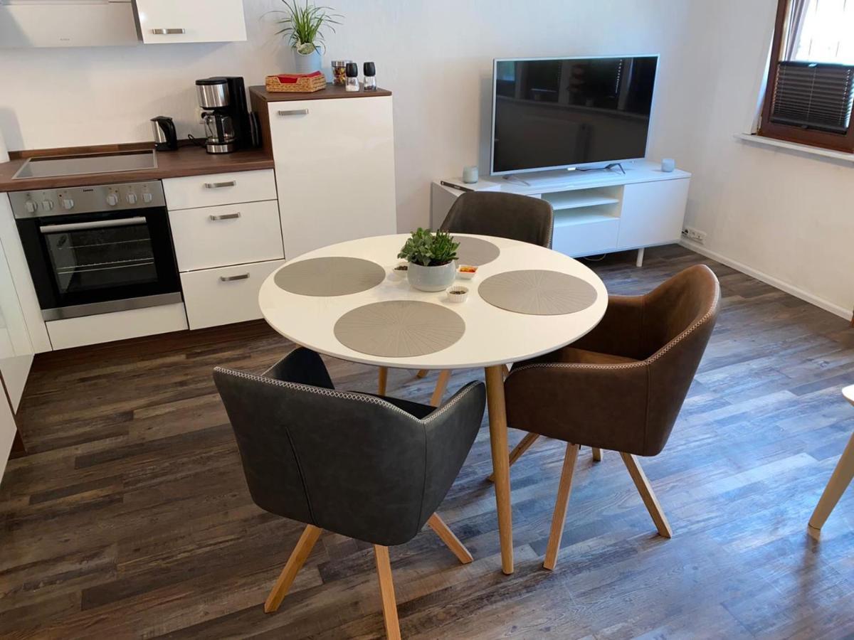 Schoene Ferienwohnung Burgruine Fachwerkhaus 巴哈拉赫 外观 照片
